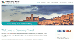 Desktop Screenshot of discoveryeuropean.com